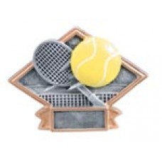 Large Diamond Resin Tennis Plates